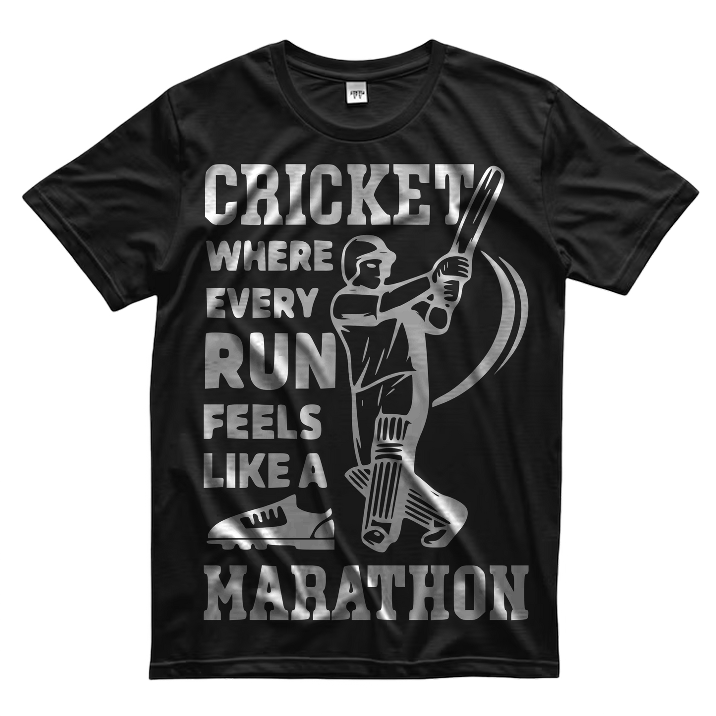 Cricket Thought Design | Oversized T-shirt